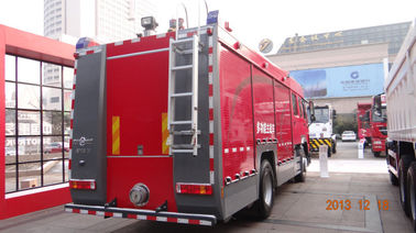 20 सीबीएम एलएचडी 6 एक्स 4 अग्निशमन वाहन, लाल सुरक्षा आपातकालीन फोम फायर ट्रक