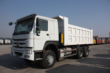 खनन मॉडल ZZ3257N3847A / N0WA के लिए मल्टी कलर वैकल्पिक 30 टन त्रि एक्सल डंप ट्रक