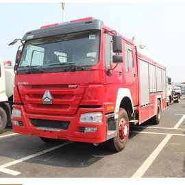 2 9 0 एचपी हाउ 4 × 2 8000 किलो पानी क्षमता मॉडल SHMC5256 के साथ बचाव फायर ट्रक