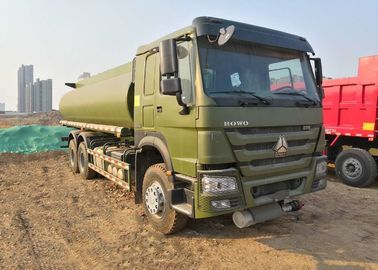 सेना के उपयोग के लिए 15CBM ईंधन तेल टैंकर ट्रक 336HP, ईंधन तेल वितरण ट्रक
