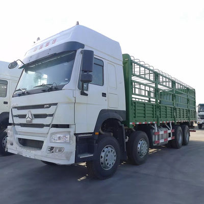 60 टन LHD मैनुअल 8x4 Sinotruk Howo कार्गो ट्रक