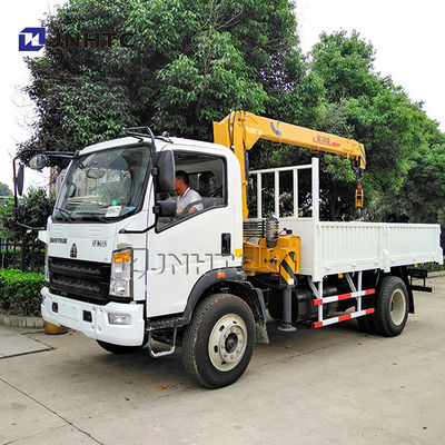 3 टन वैन कार्गो क्रेन के साथ चीन ट्रक विशेष लाइट ड्यूटी वाणिज्यिक ट्रक