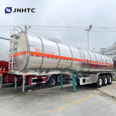 3 Axle 45000 50000 Liters Stainless Steel Milk Tanker Water Oil Tank Semi Truck Trailer