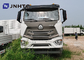सिनोट्रुक 8x4 होहन फ्लैट बैक ट्रक 31 टन एलएचडी लिफ्टिंग एक्सल के साथ