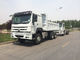 फिजी हैवी ड्यूटी डंप ट्रक 371hp 15M3 फ्रंट हाइवा ब्रांड लिफ्टिंग के साथ क्षमता