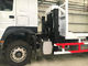 10 टायर Sinotruk Howo7 हैवी कार्गो ट्रक 30-40T लैडर 6x4 यूरो 2 371hp के साथ फ्लैटबेड