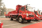 12 टन हाउ 4 × 2 लाइट ड्यूटी डंप ट्रक 105 एचपी यूरोआईआई फ्रंट लिफ्टिंग 6 टायर्स के साथ