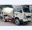 6 व्हील कंक्रीट मिक्सर वाहन / 3 एम 3 मिक्स कंक्रीट ट्रक इंजन वाईसी 4 डी 130-45 यूरो 4 130 एचपी
