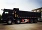 371 हॉर्स पावर हेवी ड्यूटी डंप ट्रक 70 टन लोड 8 × 4 डंप ट्रक