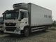 20 टन लोड भारी कार्गो ट्रक SINOTRUK 6x4 हाउओ रेफ्रिजेरेटेड ट्रक