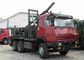 सीमेंट टैंक ट्रक / वॉल्यूम डंप ट्रक Sinotruk लॉगिंग ट्रांसपोर्टर ट्रक