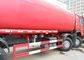 पीने योग्य जल टैंकर ट्रक / थोक पाउडर परिवहन यूरो II मानक 32 टन लोड हो रहा है