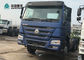 SINOTRUK HOWO 6X4 10 व्हील्स Euro2 420hp हैवी ड्यूटी ट्रैक्टर हेड ट्रक