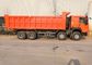 HOWO7 सिनोट्रुक के 8x4 हेवी ड्यूटी डंप ट्रक, 12 पहियों 25M3 50 टन डंप ट्रक