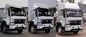 4X2 हैवी ड्यूटी डंप ट्रक 336hp ट्रैक्टर ट्रेलर ट्रक आईएसओ / सीसीसी उत्तीर्ण