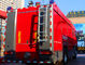 बचाव फायर ट्रक 4x2 251hp - 350hp SINOTRUK HOWO अग्निशमन ट्रक 6m3 मीटर पानी की टंकी