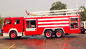 रेड एंड व्हाइट फायर फाइटर रेस्क्यू फायर ट्रक SINOTRUK HOWO 6x4 12m3 अग्निशमन वाहन