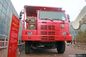 371HP हाईवे ट्रक, येलो कलर हैवी ड्यूटी टिपर ट्रक 70 टन लोड