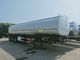 3 एक्सल फ्यूल ऑयल सेमी ट्रेलर ट्रक ट्राई - एक्सल टैंक कैपेसिटी 40 - 60 सीबीएम