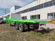 यूरो 2 लेफ्ट हैंड ड्राइव फ्लैटबेड कार्गो ट्रक के साथ 8000 मिमी लंबाई बिस्तर