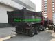 खनन के लिए 380hp LHD यूरो 4 10 व्हीलर टिपर ट्रक