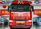 डबल बंकर के साथ F6 J6P यूरो 2 350hp 10 पहियों 6x4 ट्रैक्टर ट्रक