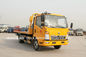 SINOTRUK फ्लैटबेड LHD टो ट्रक व्रेकर 8 टन 90km / H