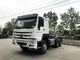 लीफ स्प्रिंग होवो सिनोट्रुक 6x4 ट्रैक्टर ट्रक 420hp