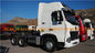 SINOTRUK A7 6X4 प्रयुक्त ट्रक ट्रैक्टर 10 व्हील 371 420HP प्राइम मूवर हेड