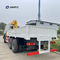 Sinotruk Howo 6x4 10 टेलीस्कोपिक ट्रक माउंटेड क्रेन स्ट्रेट आर्म कार्गो ट्रक क्रेन