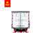 Sinotruk HOWO 6 टायर कूल चेन रेफ्रिजेरेटेड वैन ट्रांसपोर्ट ट्रक फ्रेश फूड लाइट ड्यूटी