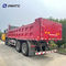 Sinotruk HOHAN 8x4 9.3m हैवी ड्यूटी डंप ट्रक कार्गो बॉडी 12 व्हील्स Euro2 380hp