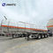 3 एक्सल 45000 50000 लीटर स्टेनलेस स्टील मिल्क टैंकर वाटर ऑयल टैंक सेमी ट्रक ट्रेलर