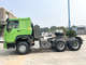 यूरो2 एलएचडी सिनोट्रुक हाउ 10 व्हील्स 371 एचपी ट्रैक्टर ट्रेलर ट्रक 50 टन