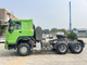 यूरो2 एलएचडी सिनोट्रुक हाउ 10 व्हील्स 371 एचपी ट्रैक्टर ट्रेलर ट्रक 50 टन